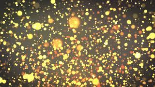 Yellow bokeh background loop | bokeh particles background | Free Stock Video