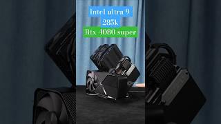 OPEN CASE PC BUILD INTEL ULTRA 9 285K RTX 4080 SUPER  #pcbuild #gaming #pc