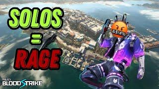 SOLOS MODE IS A NIGHTMARE - BLOOD STRIKE RAGE