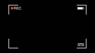 1 Hour for nothing //  video camera recording black screen