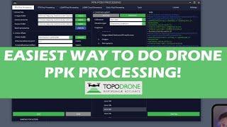 How to Process Drone PPK Flights using TopoDrone Software