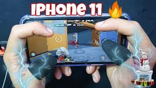 Best iPhone 11  (Handcam)  4 Finger Smooth + Extreme 60Fps #pubgmobile