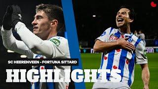  𝟑 𝐠𝐨𝐚𝐥𝐬  𝟑 𝐩𝐮𝐧𝐭𝐞𝐧 | HIGHLIGHTS sc Heerenveen - Fortuna Sittard