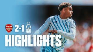 HIGHLIGHTS | ARSENAL 2-1 NOTTINGHAM FOREST | PREMIER LEAGUE