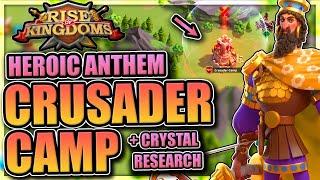 Crusader Camp Swarm in Rise of Kingdoms [Heroic Anthem KvK]