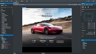 Creating Tesla's Website in Bootstrap Studio 4 (Tutorial)