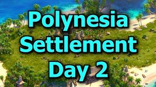 Forge of Empires: Polynesia Settlement - Day Two! (+ End of Day 1)