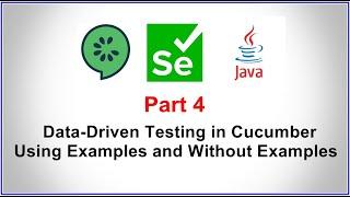 BDD Cucumber Part4 | DataDriven Testing | Without Examples Key | Scenario Outline | Examples Keyword