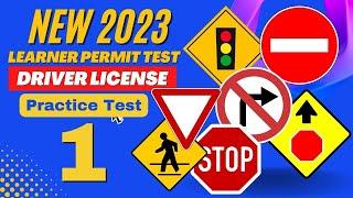 DMV Practice Test 2023 Study Guide: New Rules for Driver License Written Test Questions and Answers.