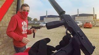 Airsoft War - Gang Turf War 1.0 (POV) | TrueMOBSTER