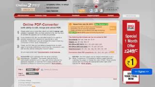 Converting PNG to PDF Format Online for free
