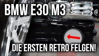 LEVELLA | BMW E30 M3 Projekt - Die ersten Retro Felgen sind da!