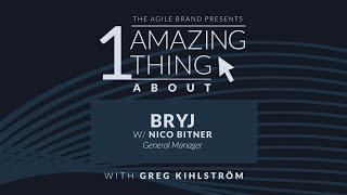 #18: One Amazing Thing About Bryj with Nico Bitner