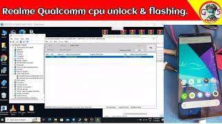 Realme 5 all Qualcomm cpu Unlock & flashing full gudie tamil.