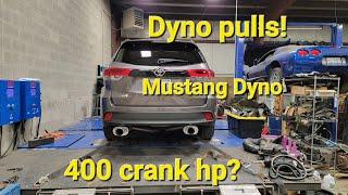 HKS supercharged Toyota Highlander 2GR-FE goes to the dyno! How much power?