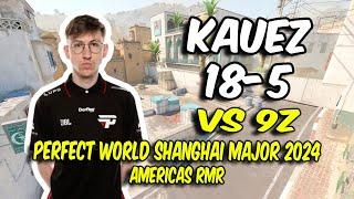 paiM kauez (18/5) vs 9z (Dust2) @ Perfect World Shanghai Major 2024 Americas RMR | CS2 POV