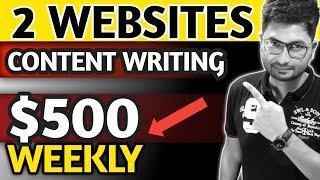 Best 2 Article Writing Websites | Earn Money Online By Content Writing | Online Jobs at Home