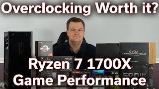 Is Overclocking Worth it? - Ryzen 7 1700X @ 4.0GHz - Game Benchmarking