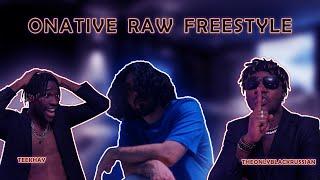 ИНОСТРАНЦЫ СЛУШАЮТ  ONATIVE RAW FREESTYLE #REACTION #theweshow @ozenxo