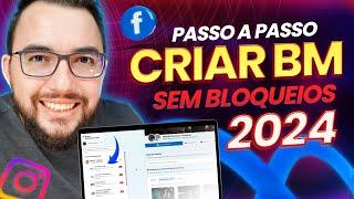 Como criar BM INFINITAS e CONTA DE ANÚNCIOS no Facebook 2024