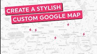 Build a Stylish Custom Google Map With The Google Maps API
