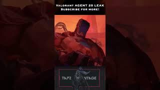 Agent 20 Leak #4 ( KAYO's FEAR!  )  #Leaks #Valorant #Tapz