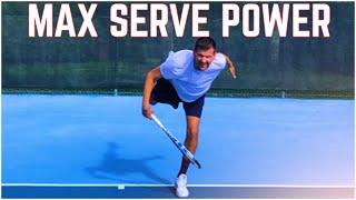 Maximum Serve Power | 4 Power Sources on the Tennis Serve