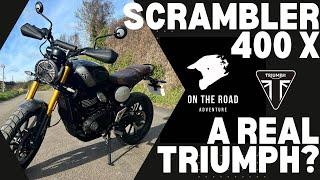 Triumph scrambler 400 x | A Honest Ride Review