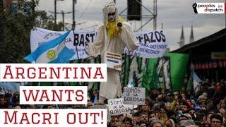 Argentines march against state repression and hunger