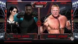 TMossBoss Vs. Dean Ambrose And Then Brock Lesnar(WWE 2K16 My CAREER Gameplay)