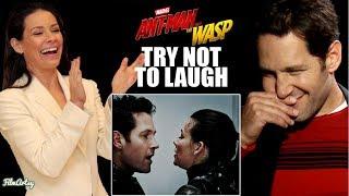 Ant-Man and The Wasp Bloopers and Funny Moments | Try Not To Laugh 2018