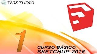 Curso Básico SketchUp 2016 Parte 1 - Tutorial para Principiantes - En Español