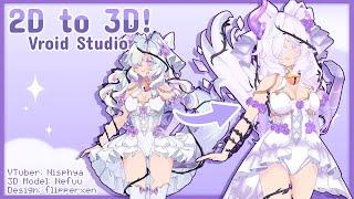 Nisphya  | VTuber 3D Model〚 VRoid Timelapse 〛37