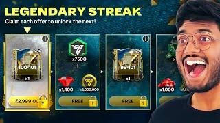 Wow, This Legendary Streak Pack is Insane - FC MOBILE!