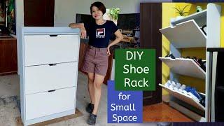 DIY Shoe Rack for Small Space | 1 slot 3 layers Shoe Rack | Home Improvement | paano gumawa