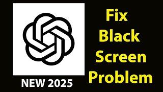 Fix Chat GPT Black Screen Error |Chat GPT Black Screen issue Solved | PSA 24