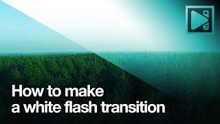 Lifehack: make a white flash transition with VSDC Video Editor