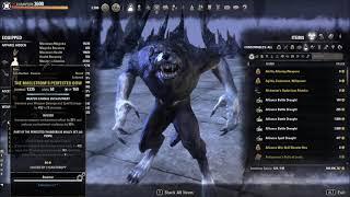 ESO   Werewolf PVE Build 99,7k   Flames of Ambition