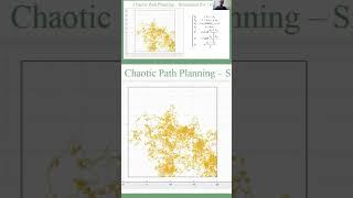 chaotic path planning #physics #science #chaos #chaostheory #robotics #chaotic