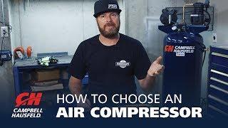 How to Choose an Air Compressor