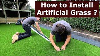 How to Install Artificial Grass | Artificial Grass Installation | Deco Star PVC