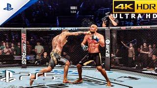 (PS5) Poatan vs Anderson Silva | ULTRA High Graphics Gameplay [4K 60FPS HDR] UFC 5