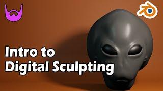 Intro to Digital Sculpting [Blender 2.8]