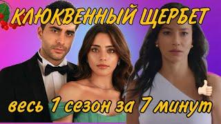 КРАТКОЕ СОДЕРЖАНИЕ СЕРИАЛА КЛЮКВЕННЫЙ ЩЕРБЕТ | Первый сезон | Всё о сериале KIZILCIK SERBETI | Dizi