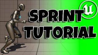 HOW TO SPRINT | Unreal Engine 5 Tutorial