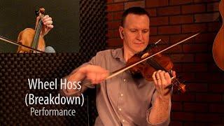 Wheel Hoss (Breakdown) - Bluegrass Fiddle Lesson by Casey Willis