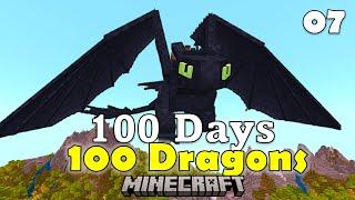 100 Days Taming 100 Dragons in Minecraft / Finale: Finding the NIGHT FURY