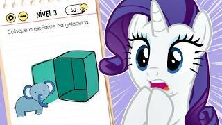 JOGANDO BRAIN TEST PELA PRIMEIRA VEZ #LuliRarity