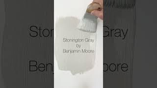 Stonington Gray by Benjamin Moore is a wonderfully versatile neutral gray paint color. #paintcolor