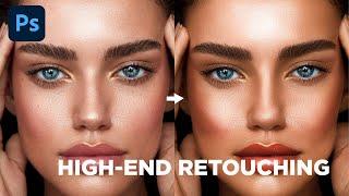 High End Professional Retouch in Photoshop.